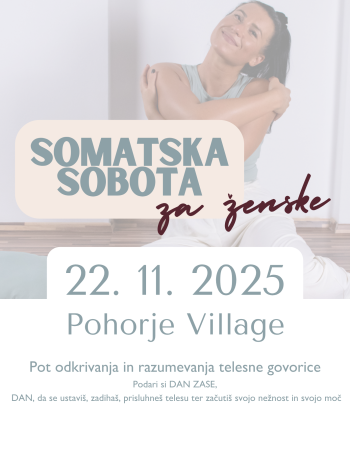 Somatska sobota za ženske na Pohorju z Aljo Kep